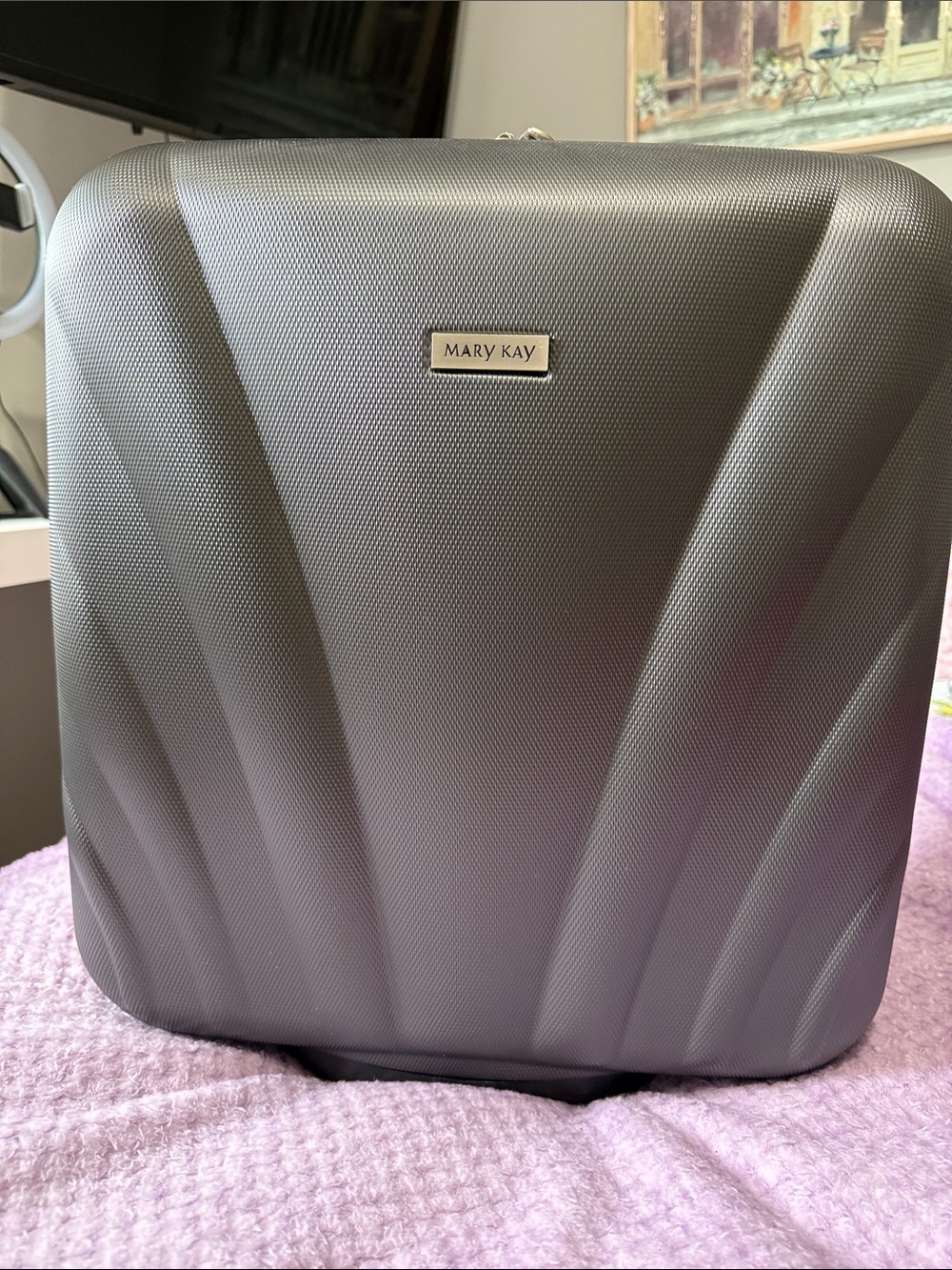 Mary Kay Gray Hard Shell Travel Case